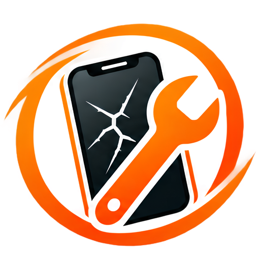 Handy Reparatur Service in Haan – Smartphone mit gesprungenem Display und Schraubenschlüssel