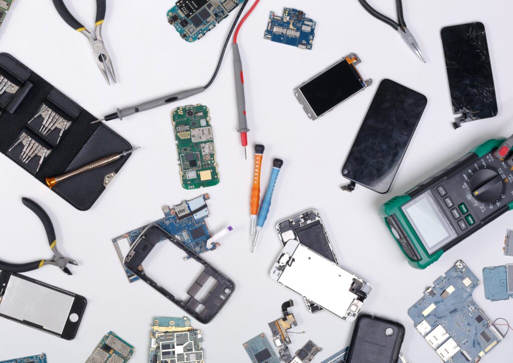 Handy Reparatur in der Werkstatt von Flash in Haan
